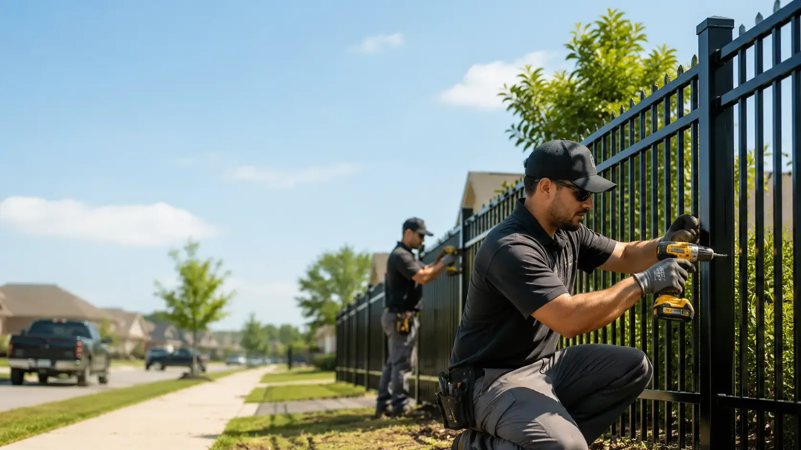 Metal Fence Installation in Rockville, IN